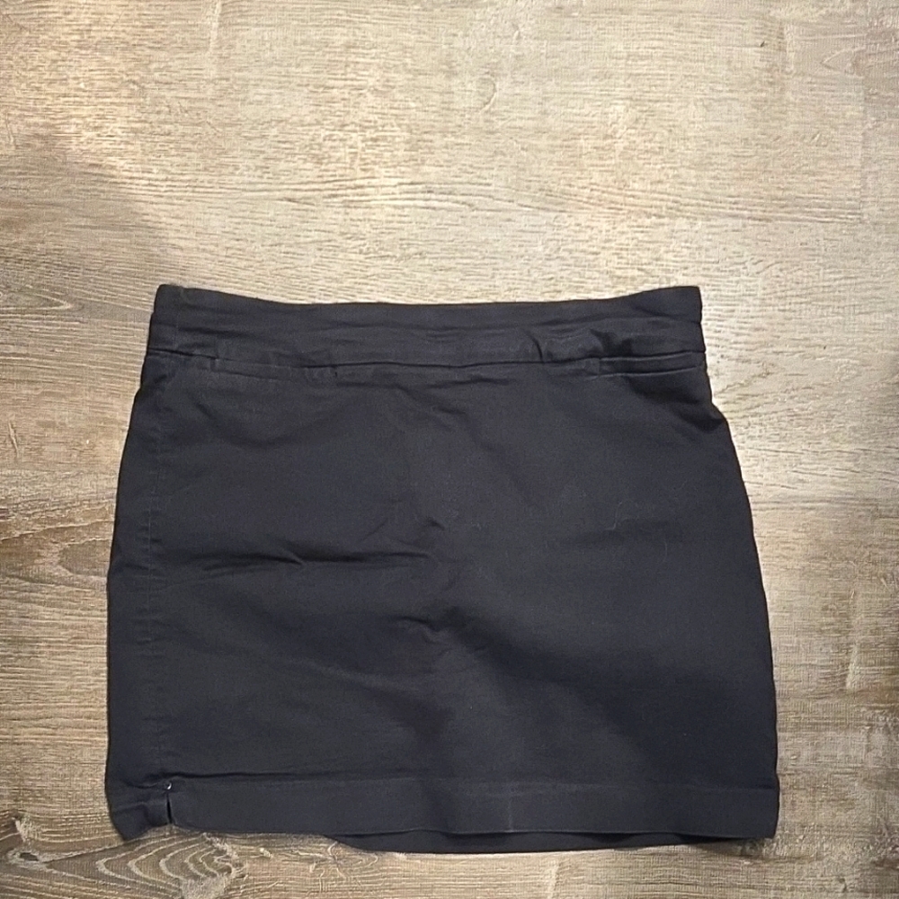 Croft & Barrow Charcoal Stretch Skort